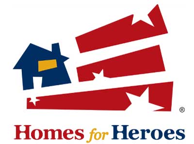 homes for heroes logo